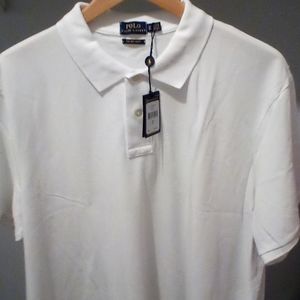 White Big Shirt Ralph Lauren Polo